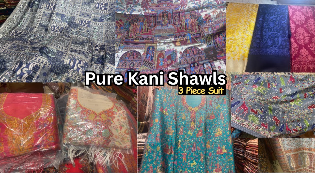 Moonlight Kani Pashmina Season Start  | Winter Shawls casual & wedding styling at 20% discount
