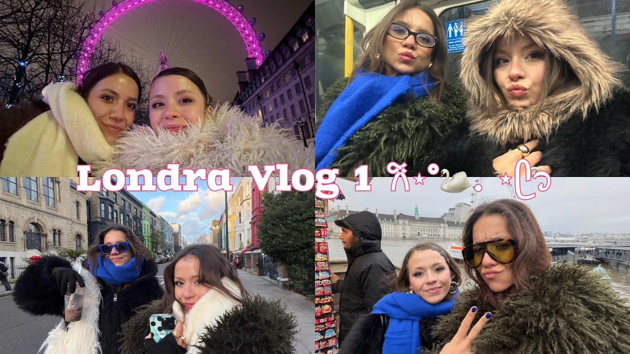 Yine, yeniden! ♡⋆°｡⋆♡ Londra Vlog! (Bölüm 1𐙚 )̊