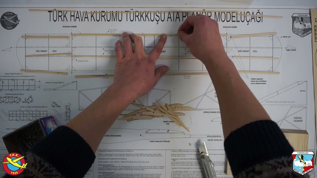 THK Ata Model Uçak Yapımı