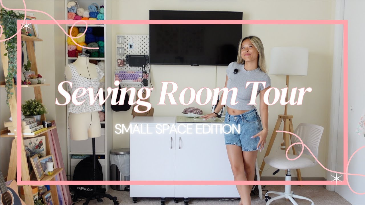 Sewing Room Tour | Small Space Edition!