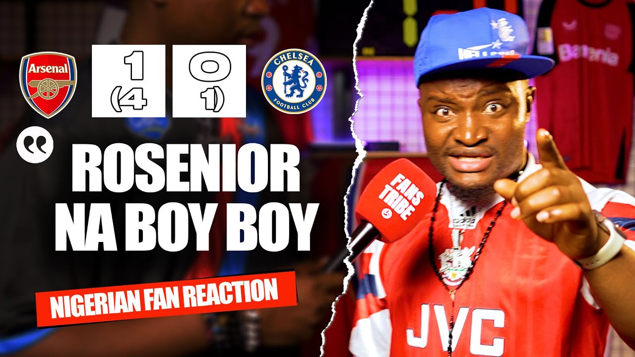 ARSENAL 1-0 CHELSEA (4*-2) - ( Godfrey - NIGERIAN FAN REACTION) - Carabao Cup 2025/2026