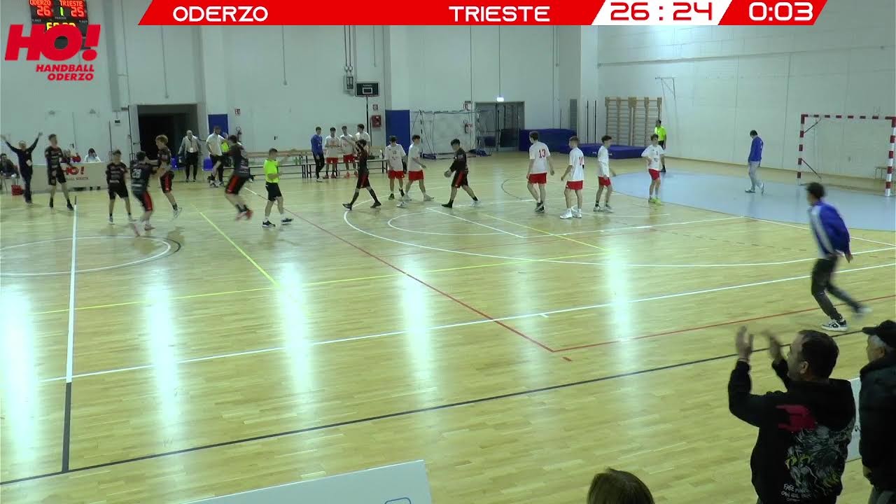 Pallamano Under 18 11° giornata - Handball Oderzo Vs Trieste