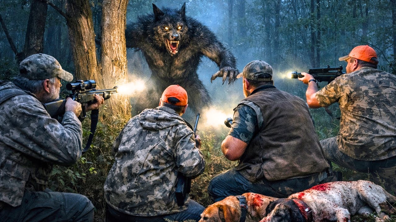 Arkansas Hog Hunters go after Dogman after it attacked their Dogs