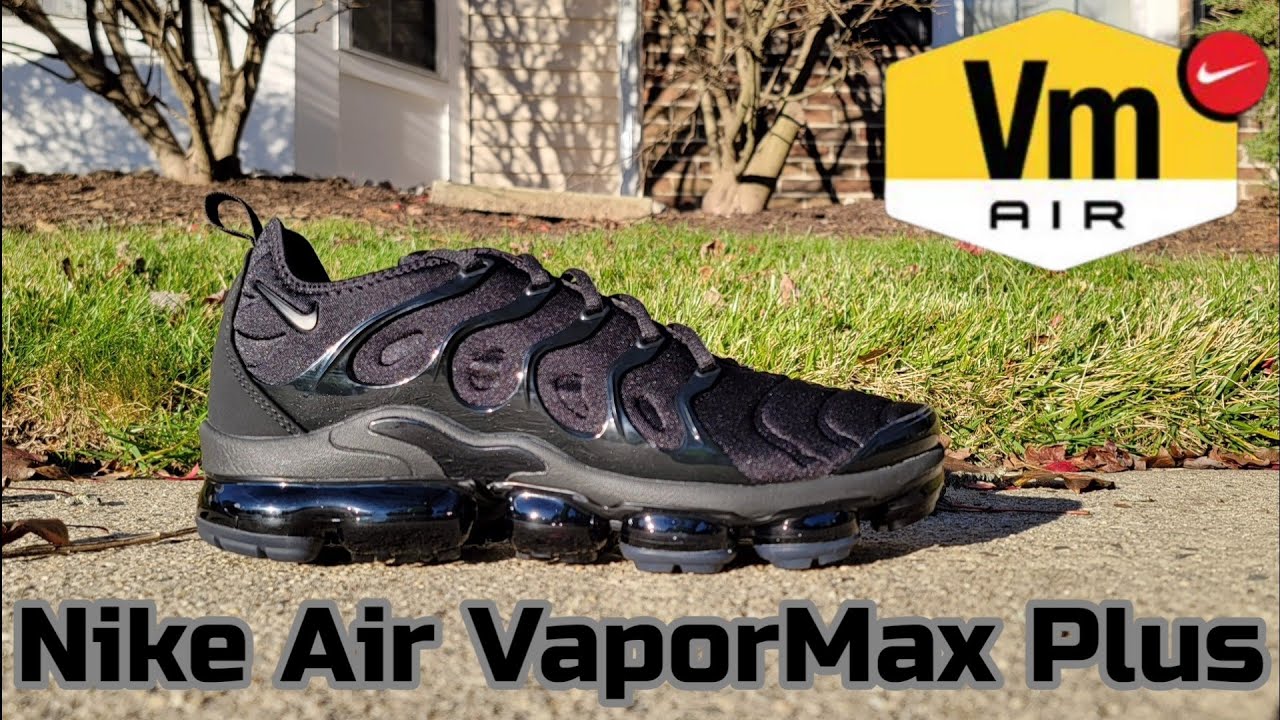 Nike Air VaporMax Plus Black/Black-Dark Grey 924453 004