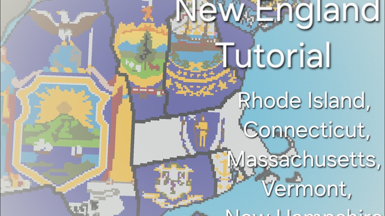 How to build New England in minecraft 