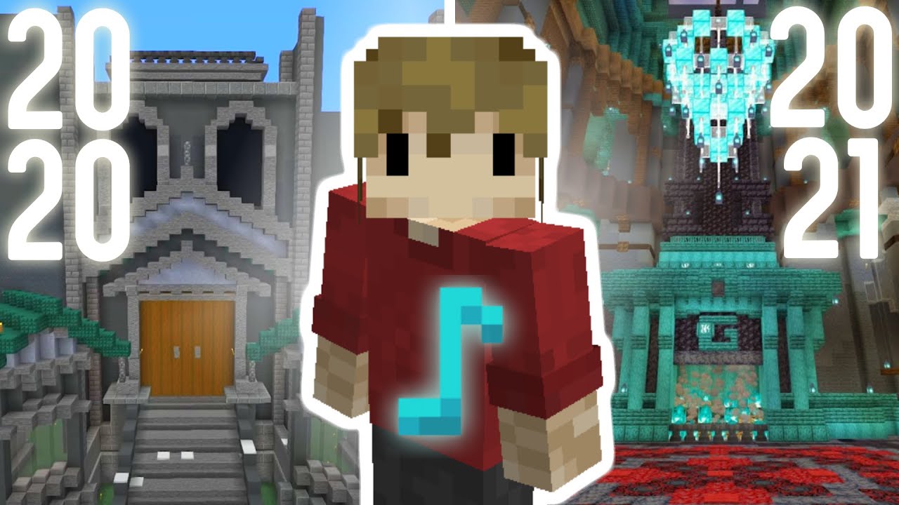 The Evolution of Grian Time Lapse Songs in Hermitcraft 7