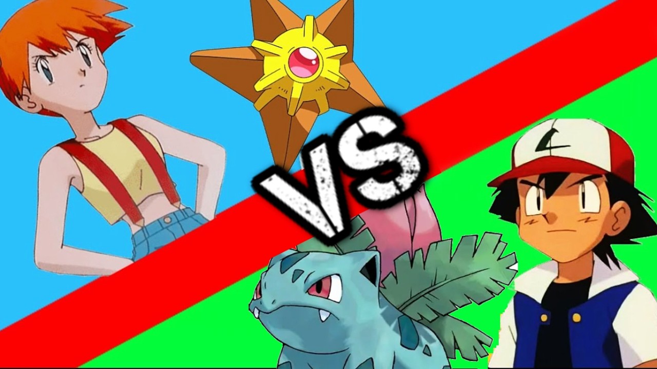 🌊MISTY VS   NOSOTROS, POR LA MEDALLA CASCADA #5 -  POKEMON ROJO FUEGO