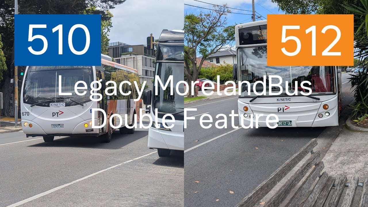 Legacy MorelandBus Routes Double Feature - 510 & 512