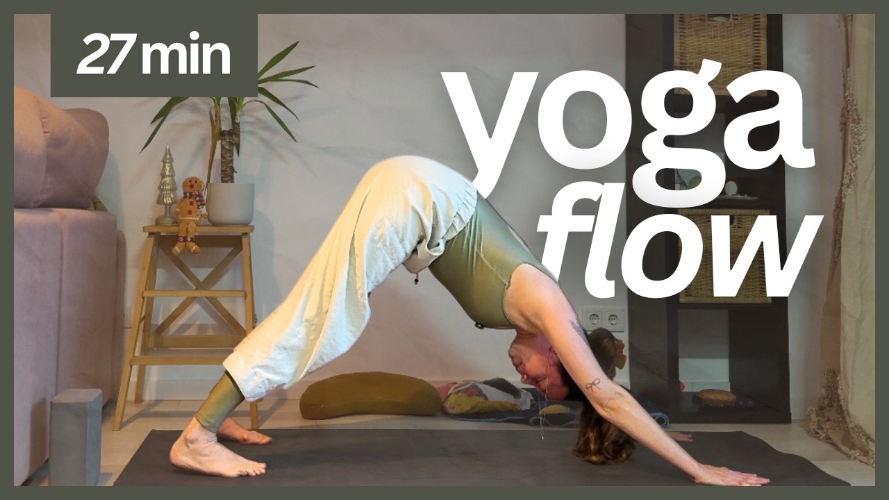 27min | YOGA FLOW energizante pra RENOVAR sua DISPOSIÇÃO em poucos MINUTOS
