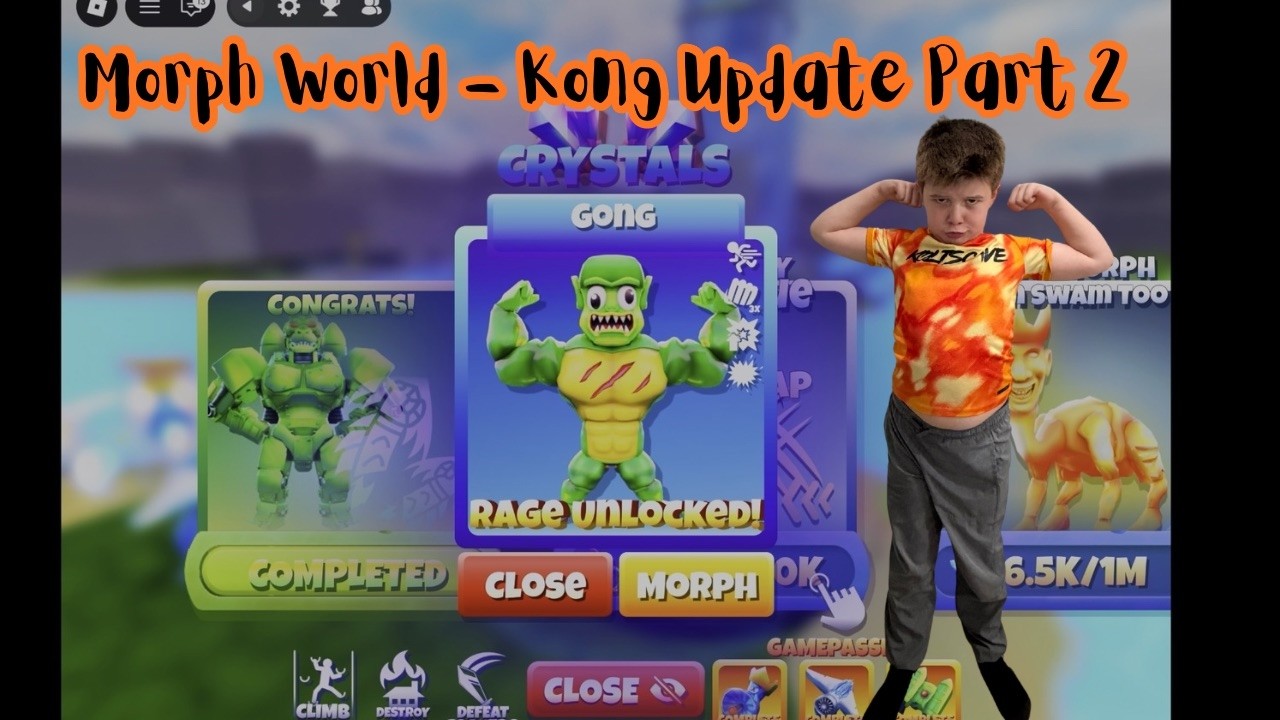 Morph World - Kong Update Part 2