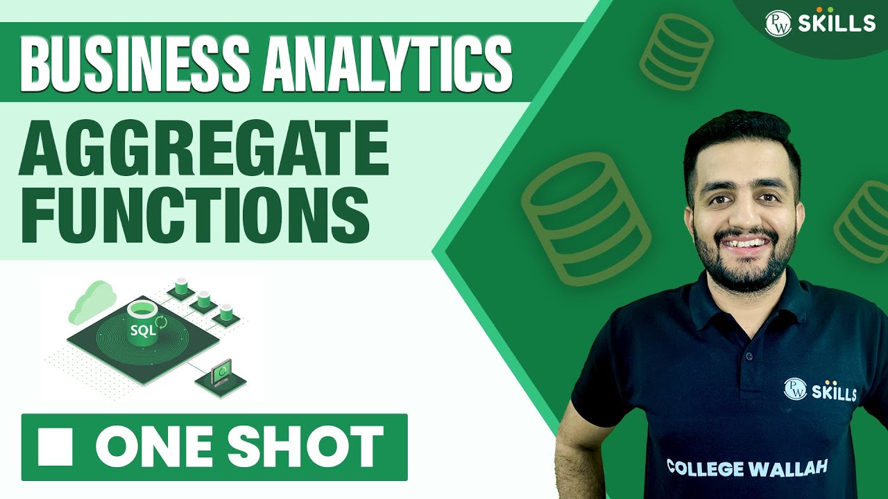 A Deep Dive in Aggregate Functions | One Shot SQL