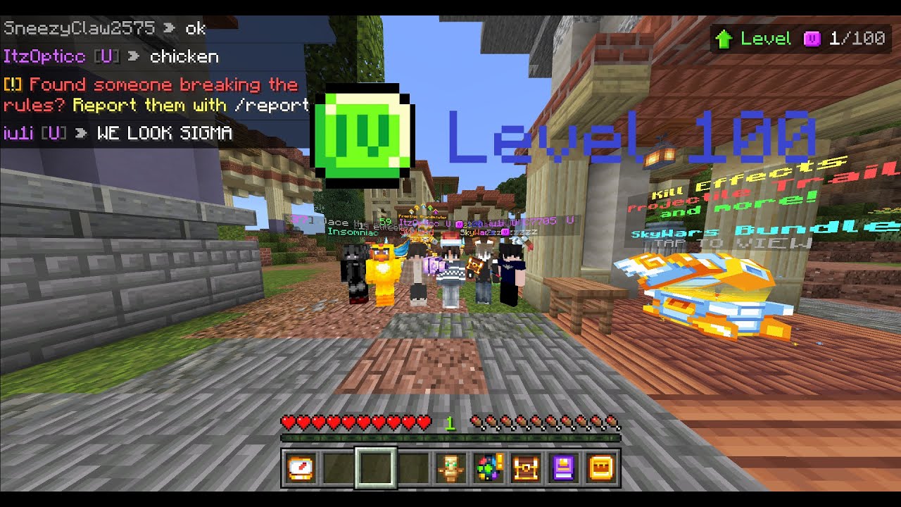 Hive skywars winning