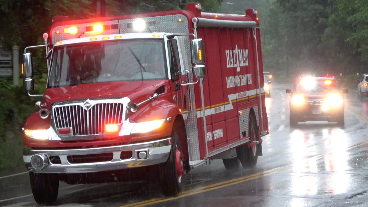Croton Falls FD Engine 149 & Danbury FD Car 30, Car 55, HazMat 1, & Car 1 Responding
