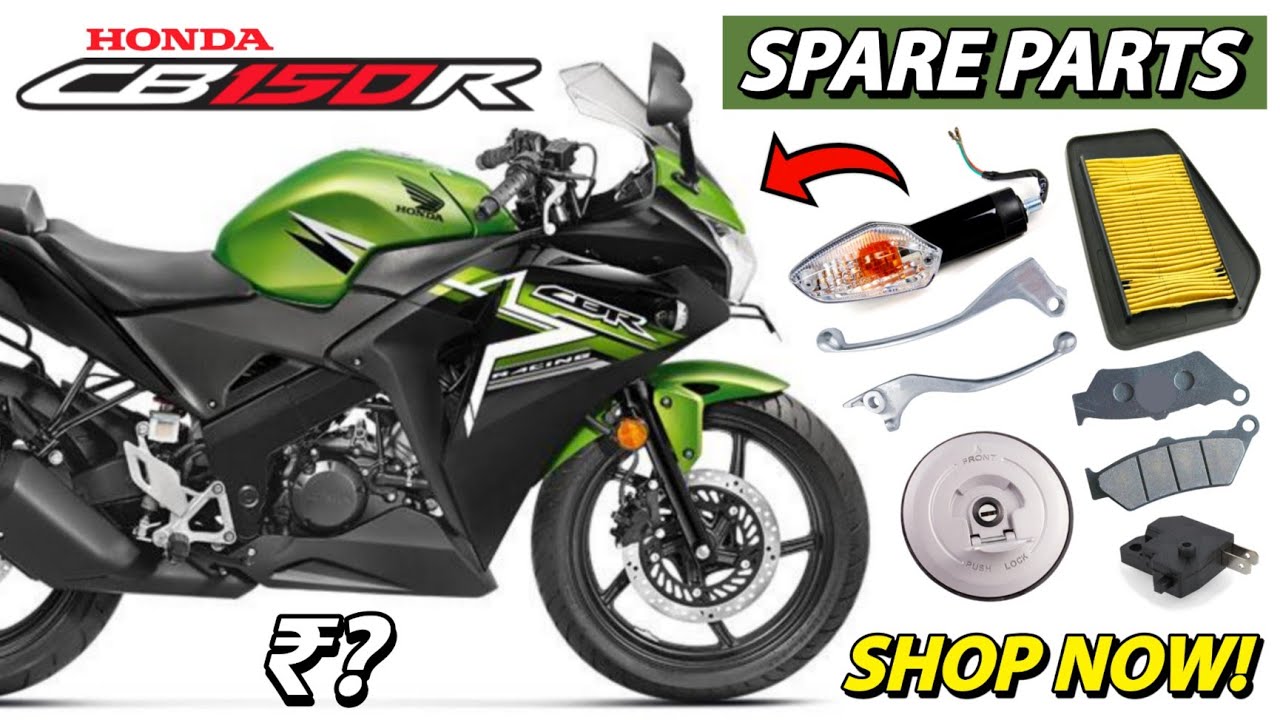 Honda CBR 150 Spare Parts Price List 💚🖤 CB150R Parts Order Online Home Delivery 🚚🇮🇳 +91 98932 35053