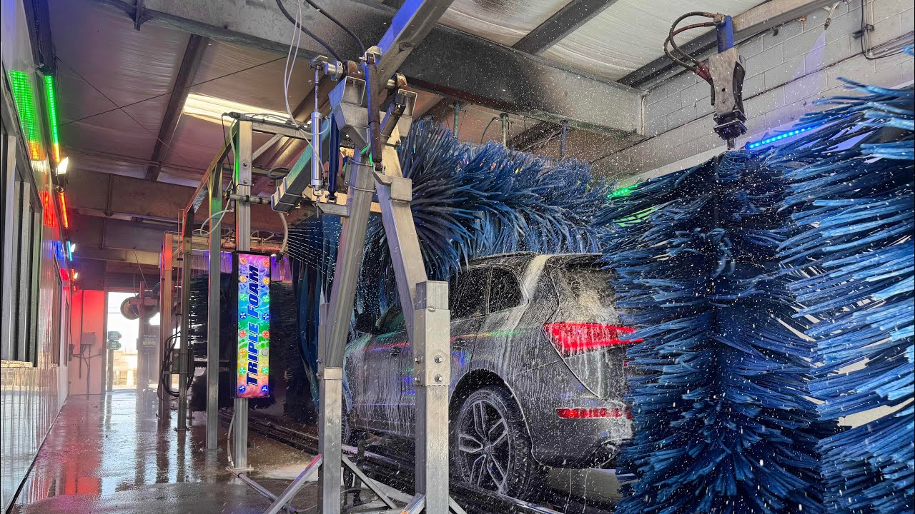 AVW Tunnel (4K) - Clean and Green Car Wash - Corinth, TX