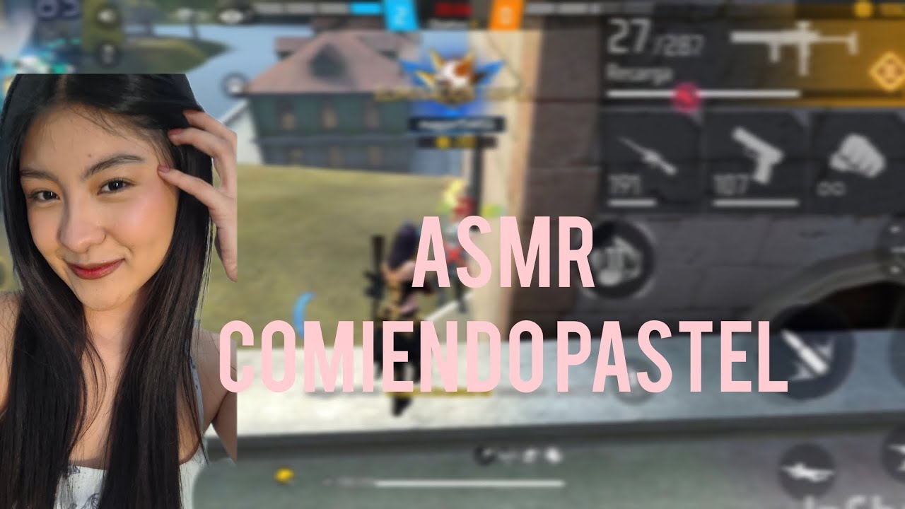 ASMR Comiendo pastel | Jugando FF