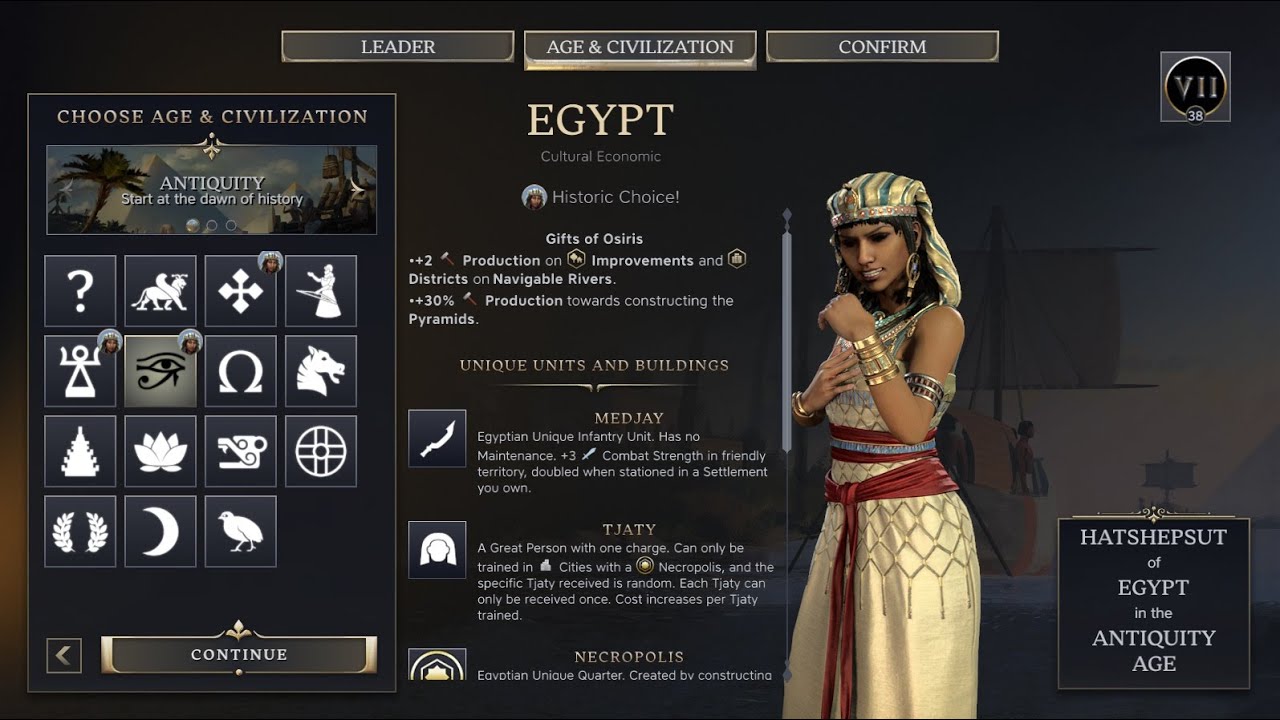 Legacy of Egypt - Civilization Hatshepsut Ep 02 - Naysmith Plays