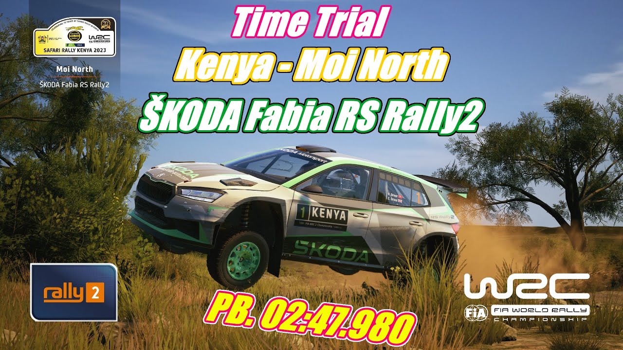 EA Sports WRC | Kenya - Moi North | ŠKODA Fabia RS Rally2 | 2k
