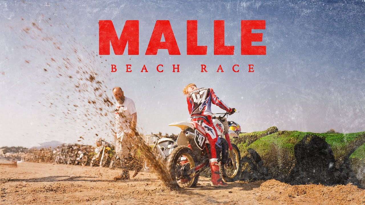 Britain’s Most Chaotic Motorcycle Race | The Malle Mile Beach Race