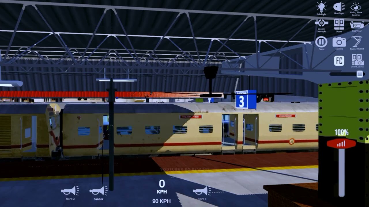 New! Jasidih Memu Express Crossing The Rajendra Nagar Terminal - RSI - 109 Episode - Full HD