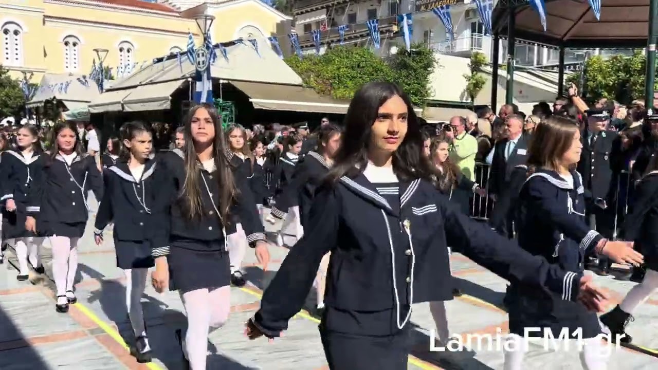Λαμία: Η μαθητική και στρατιωτική παρέλαση της 28ης Οκτωβρίου 2024 (ολόκληρη)