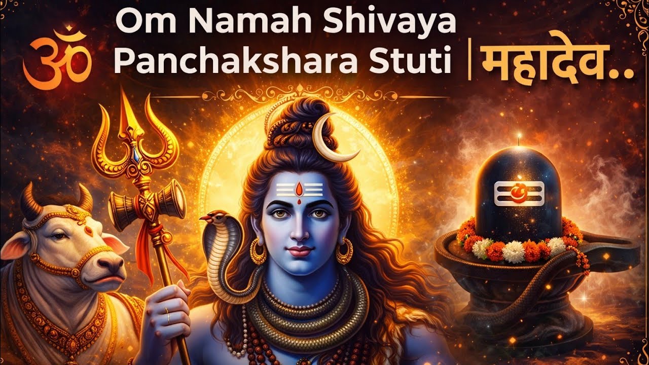 Om Namah Shivaya Panchakshara Stuti | महादेव की सबसे प्रिय स्तुति | New Spiritual Loop 2026