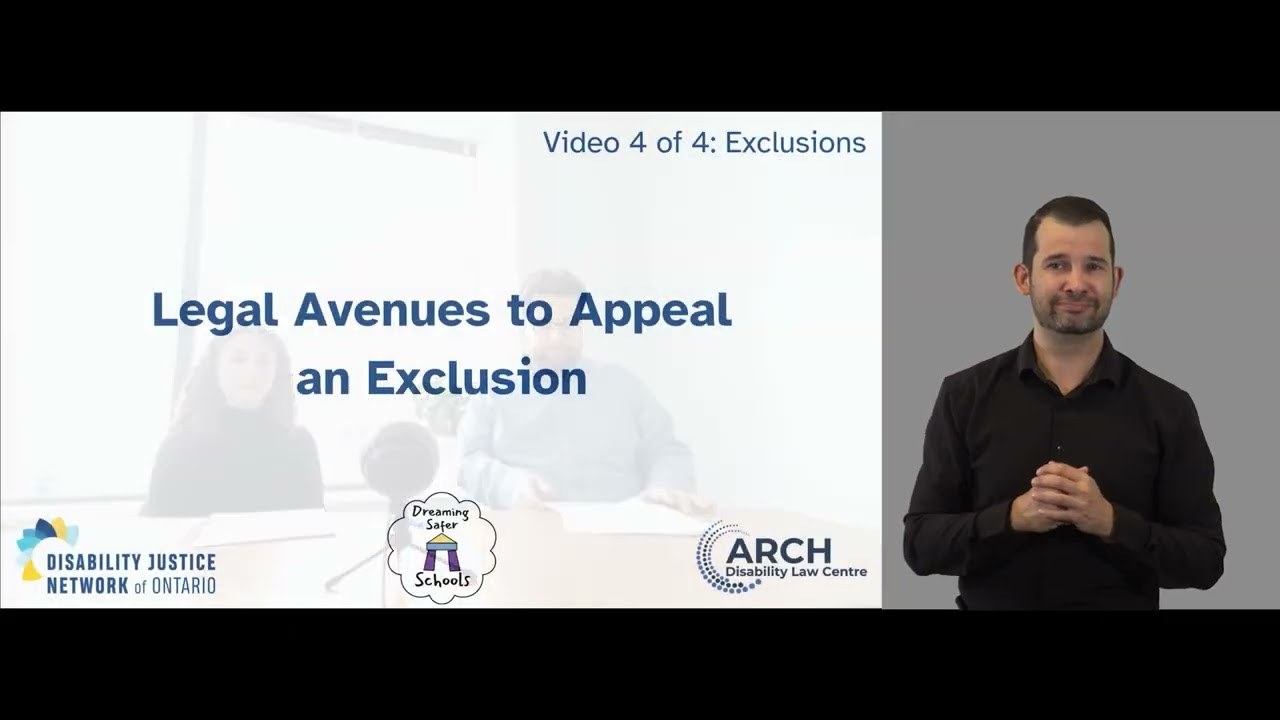 Exclusions (Video 4 of 4): General Legal Advice on Exclusions