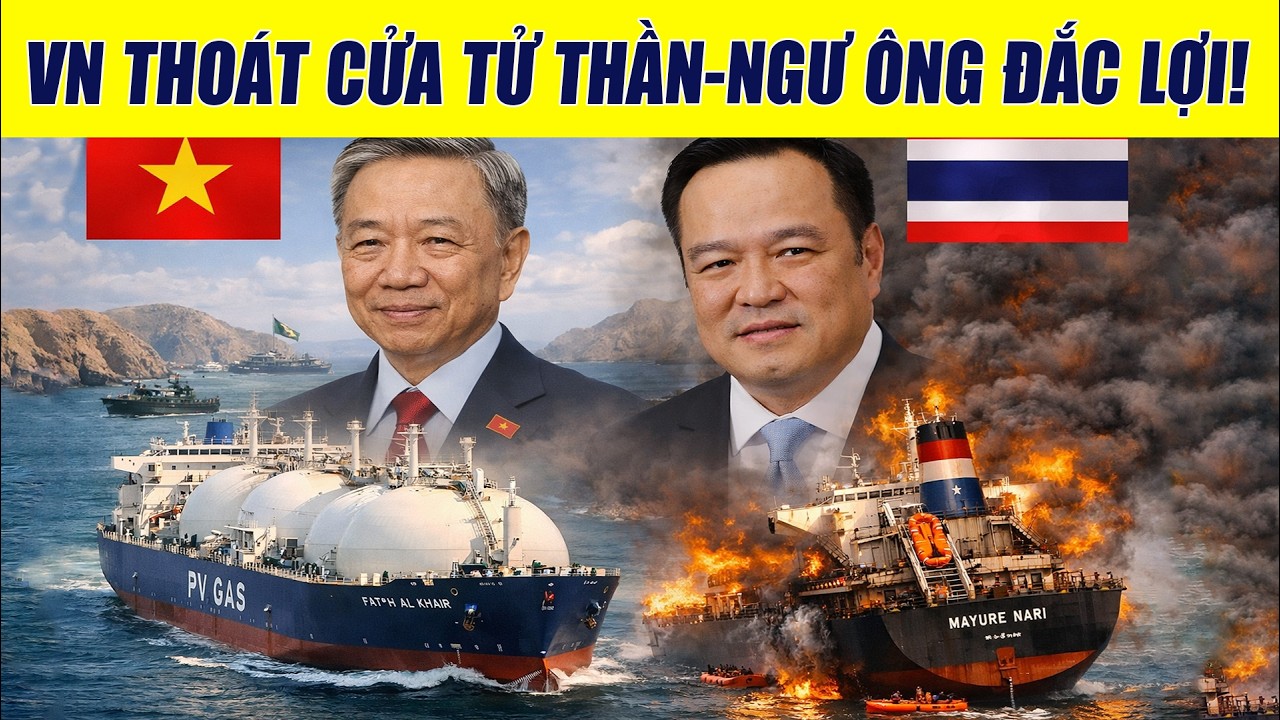 Tàu Thái Lan Trúng Đạn, Tàu VN Thoát Hiểm Ở Hormuz: Bí Mật Tình Báo Vĩ Mô Cứu Vãn Nền Kinh Tế!