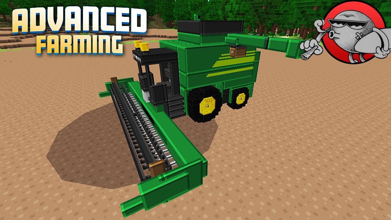 Minecraft - КОМБАЙН (ADVANCED FARMING #6)