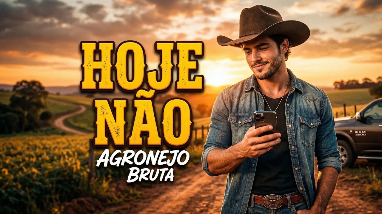 HOJE NÃO – Agronejo Masculino 2026 🔥 | Música Sertaneja Nova | A Casa da Sofrência