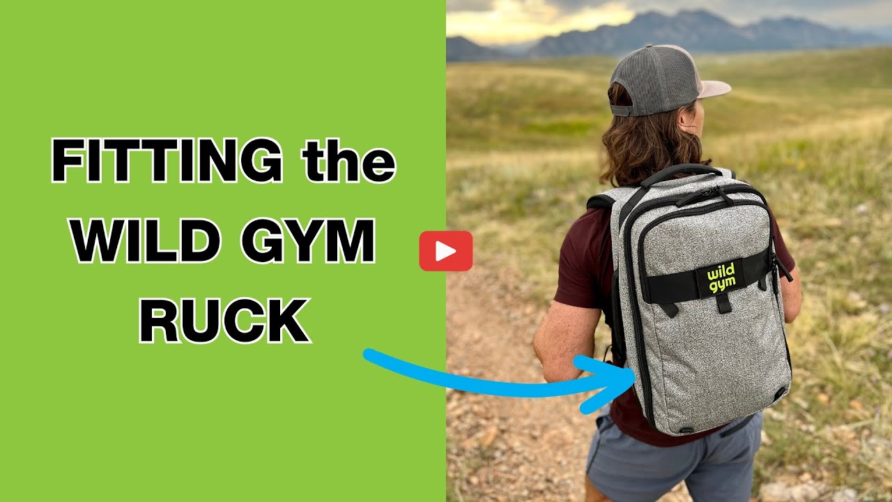 Fitting the wild gym Ruck Backpack