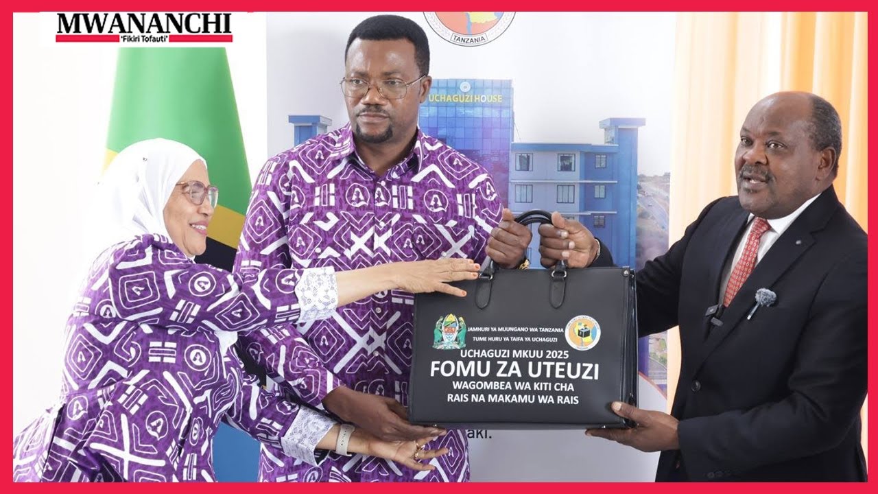 TUME YATENGUA RASMI MPIMA KUWANIA URAISI TANZANIA