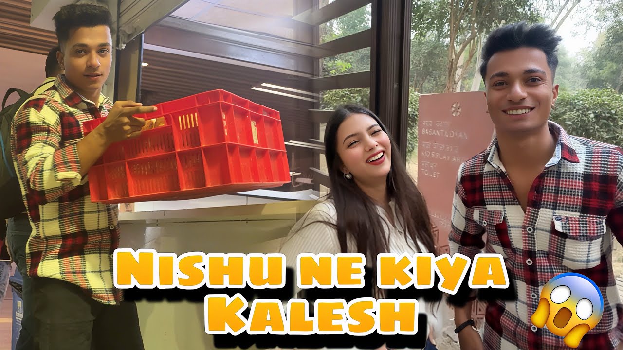 NISHU KALESH KIU KRTI HO😫😂 || Shivam 072