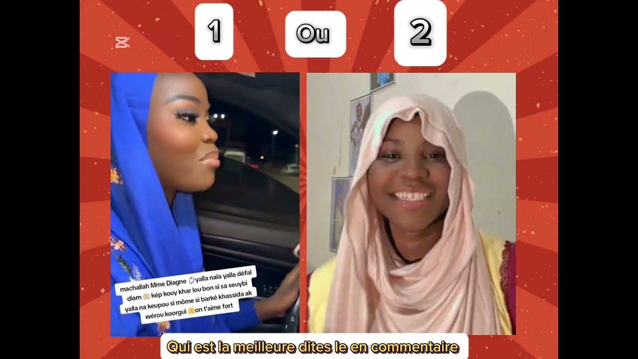 Challenge voix d’or fatou ndiaye et mame bousso TIK TOK…😱