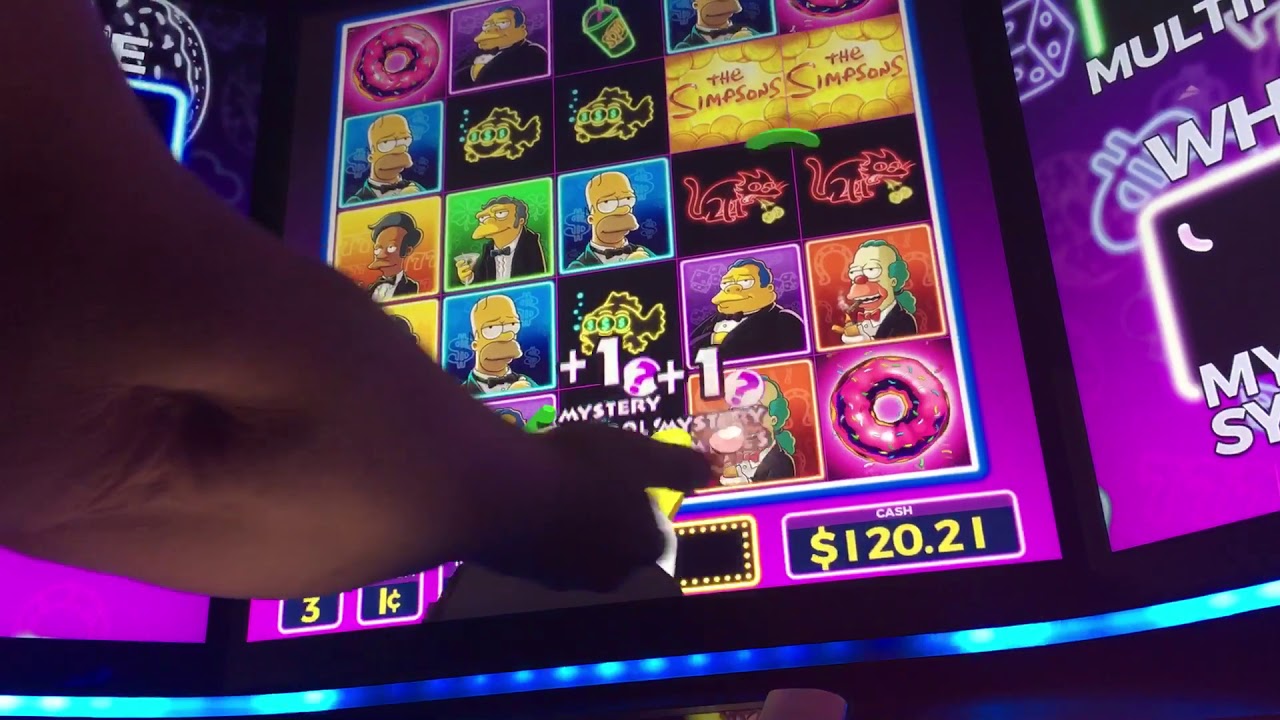 Nice win on the Simpsons slot. Donut bonus.