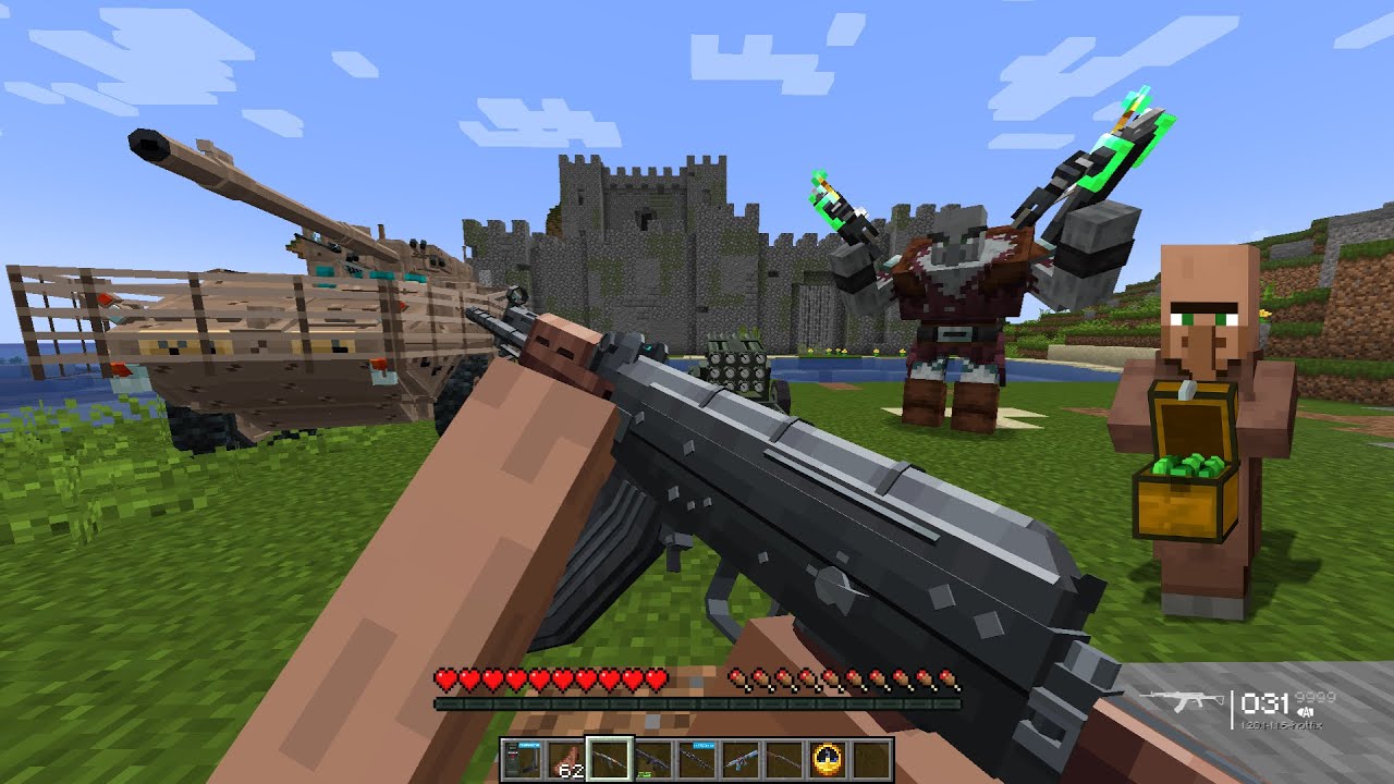 Villager Paid Me 99,999 Emeralds to Destroy a Pillager Castle… But Then They Raided My Village! 😱💣