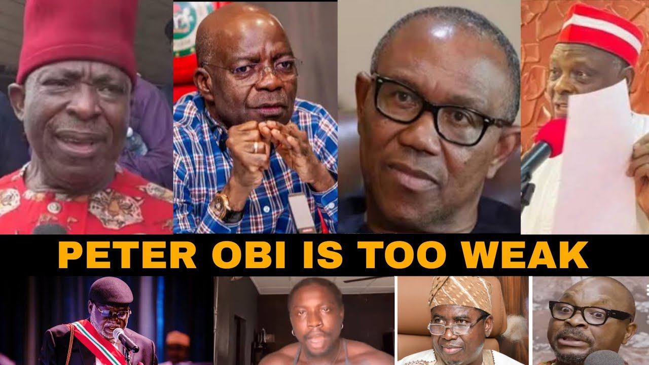 BREAKING! PETER OBI FIRE BACK AT THOSE THAT SAID HE IS TOO WEAK FOR TINUBU TO WIN 2027 ELECTION 