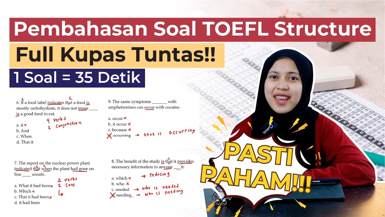 Kupas Tuntas Soal Structure | Titik Nol English Course