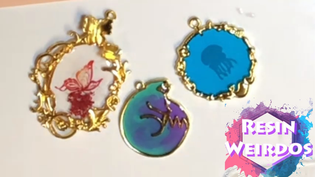 Watch me resin | Uv Resin open bezels