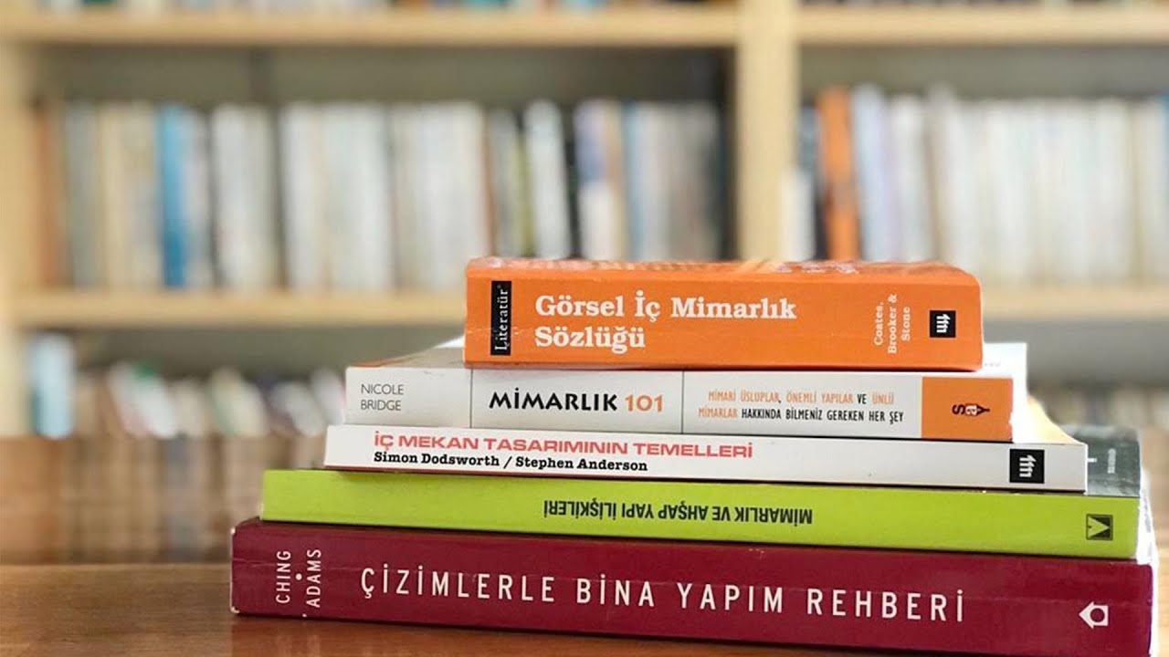 8 İç Mimarlık Kitap Tavsiyesi || Yardımcı Kaynaklar