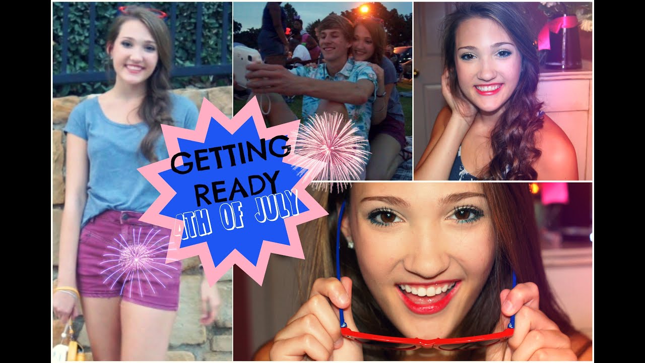 Get Ready With Me: Fourth of July♡