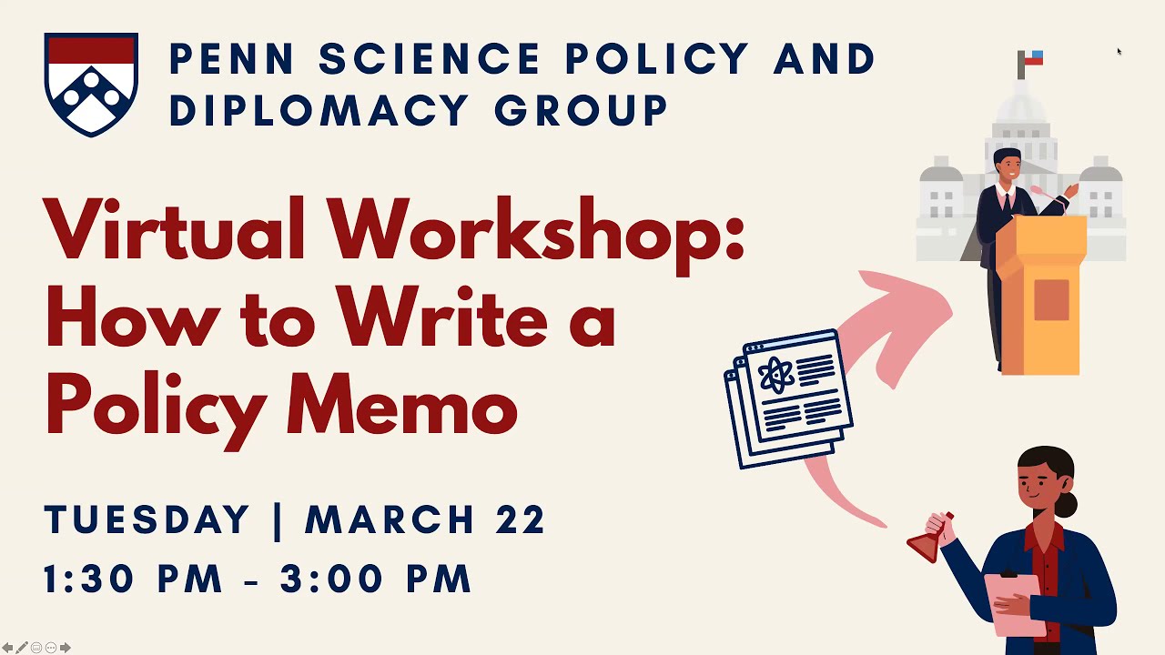 How to Write a Policy Memo (2022)