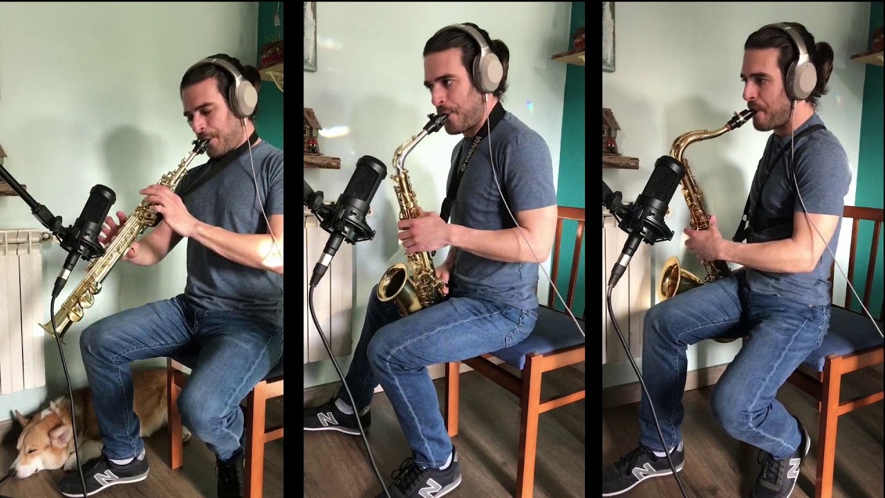 Gold Saucer Theme (Nobuo Uematsu. From Final Fantasy VII) sax cover. Jorge Albarr&aacute;n