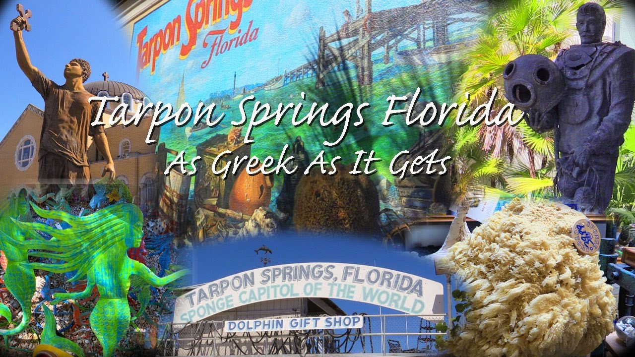 Tarpon Springs, Florida  -  As Greek As It Gets