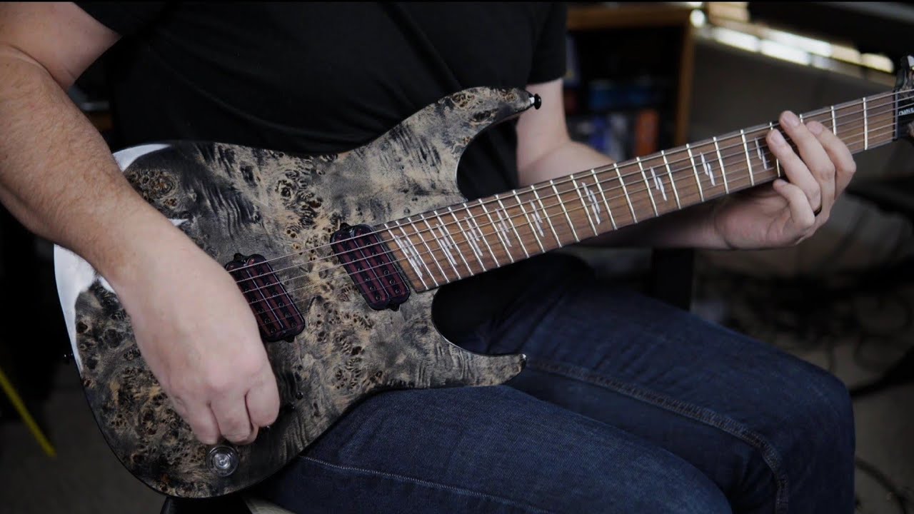 Электрогитара Schecter Omen Elite-7 Multiscale 7-струнная - угольный цвет