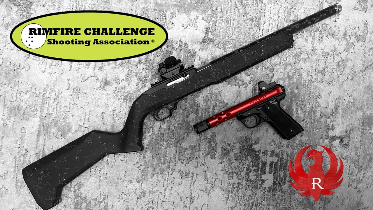 Rimfire Challenge (first ever) with Ruger 22/45 Lite and 10/22 Carbon Fiber