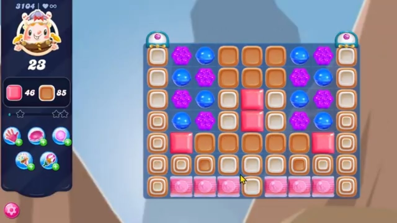 Candy Crush Saga LEVEL 3104 NO BOOSTERS (new version)🔄✅