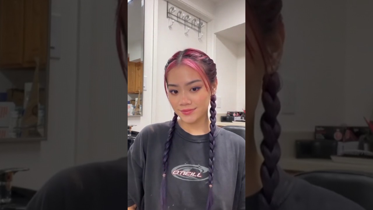 Transitioning from french twist a braid 🔥 | hair transformation | Hairstyles