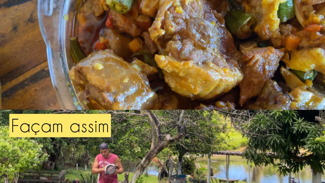 Como fazer uma deliciosa rabada/pro almoço de domingo/vem ver.
