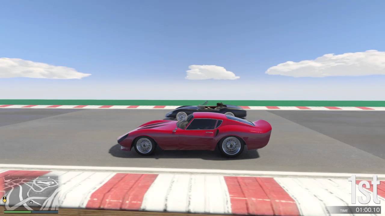 GTA 5 Top Speed Drag Race (Stinger GT vs. Stinger Topless)
